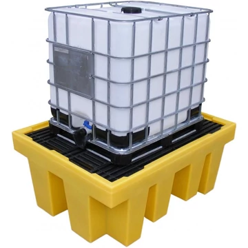 Tároló tálca 1 db IBC tartályhoz levehető ráccsal - 1100 liter Tároló tálca 1 db IBC tartályhoz levehető ráccsal - 1100 liter
