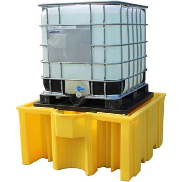 Tároló tálca 1 db IBC tartályhoz levehető ráccsal - 1125 liter Tároló tálca 1 db IBC tartályhoz levehető ráccsal - 1125 liter