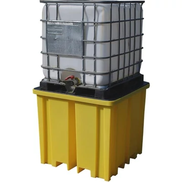 Tároló tálca 1 db IBC tartályhoz levehető ráccsal - 4 oldalról targoncázható 1150 liter (1 db) Tároló tálca 1 db IBC tartályhoz levehető ráccsal - 4 oldalról targoncázható 1150 liter (1 db)