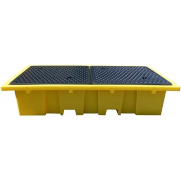 Tároló tálca 2 db IBC tartályhoz levehető ráccsal - 1140 literes Tároló tálca 2 db IBC tartályhoz levehető ráccsal - 1140 literes