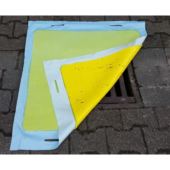 Csatornafedő lap 40 x 40 x 0,8 cm